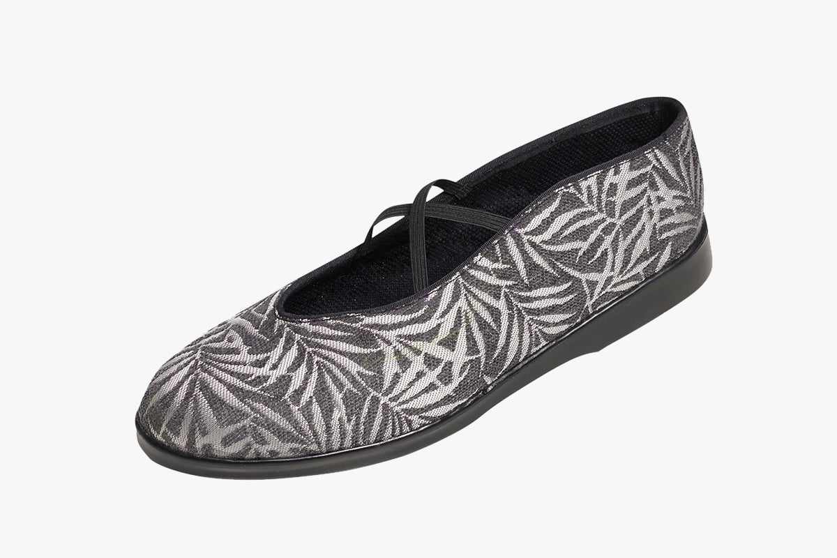 comfortable silver dress shoes àpropos Sips of Silver, Women's Comfort, Travel Shoes, Size 10.5, Silver , Made in USA, Flats, Machine Washable, Breathable