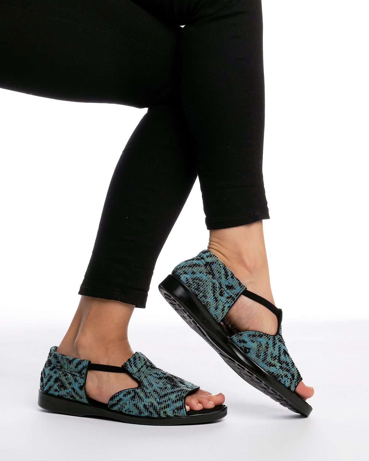 Women's Travel and Comfort Shoes in Unique Textiles